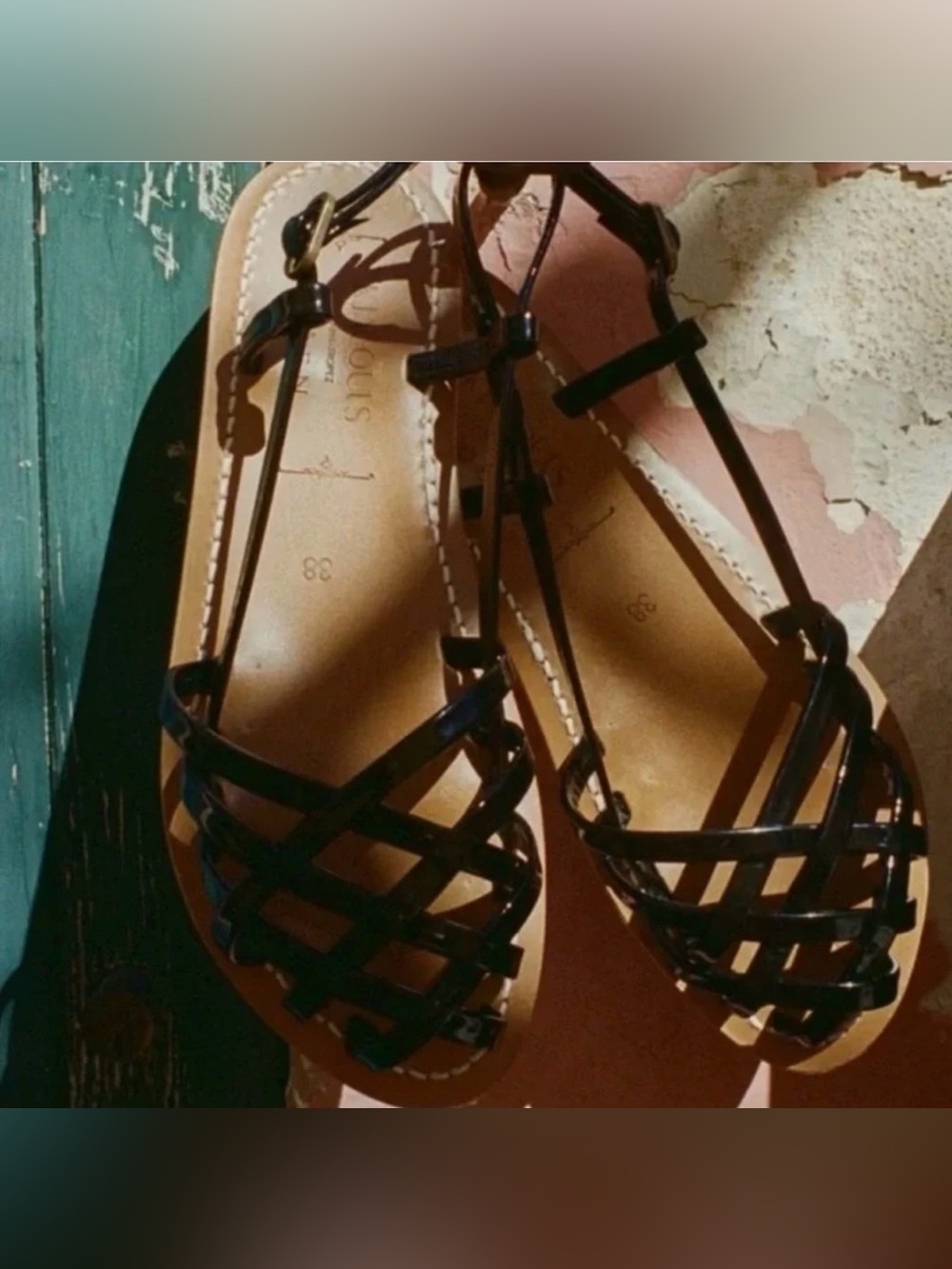 Doen Peche Strappy Sandals Sz: 39